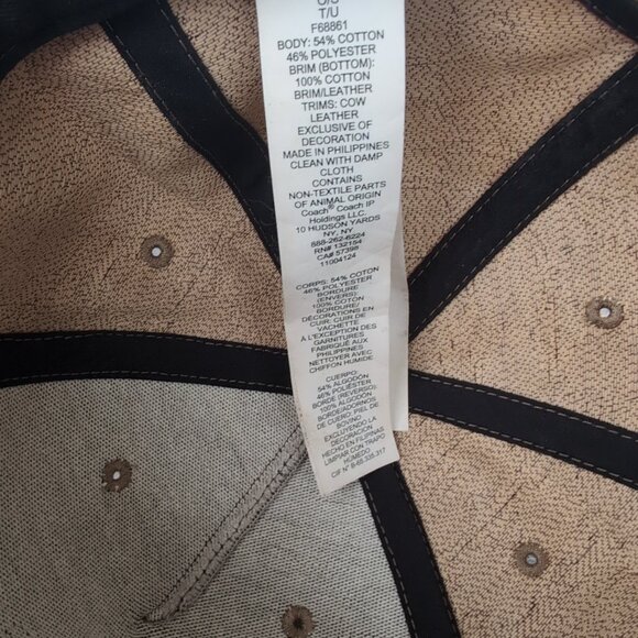 Coach Hat - Picture 3 of 7